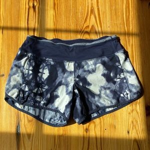 tie-dye speedup short